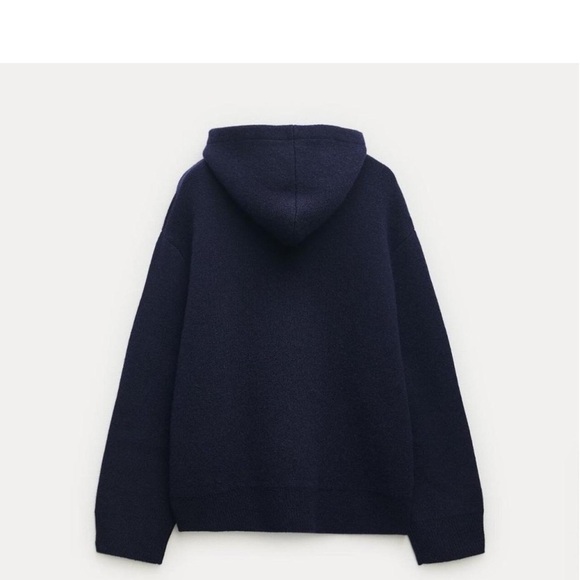 Zara Navy Blue Women's Sweater - Picture 8 of 9